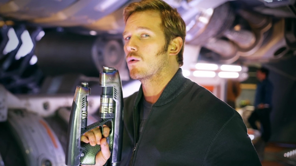 Chris Pratt geeft rondleiding op 'Guardians Of The Galaxy Vol.2'-set