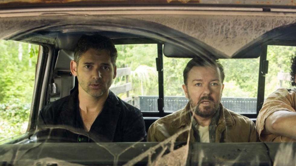 Trailer Netflix-komedie 'Special Correspondents' met Ricky Gervais en Eric Bana