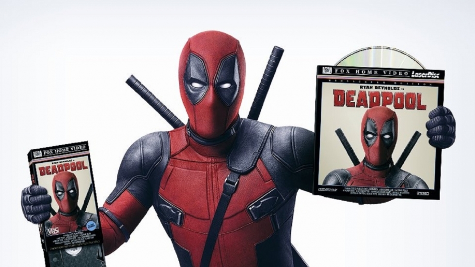 Deadpool kondigt VHS en Laserdisc-uitgave aan voor 'Deadpool'