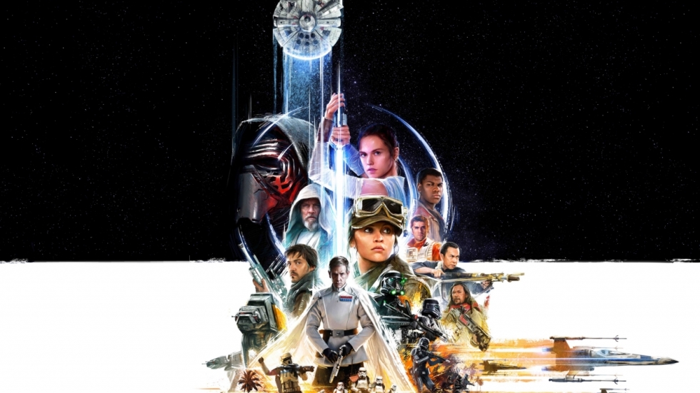 Speciale 'Star Wars'-poster verbindt 'Rogue One' met 'VIII'