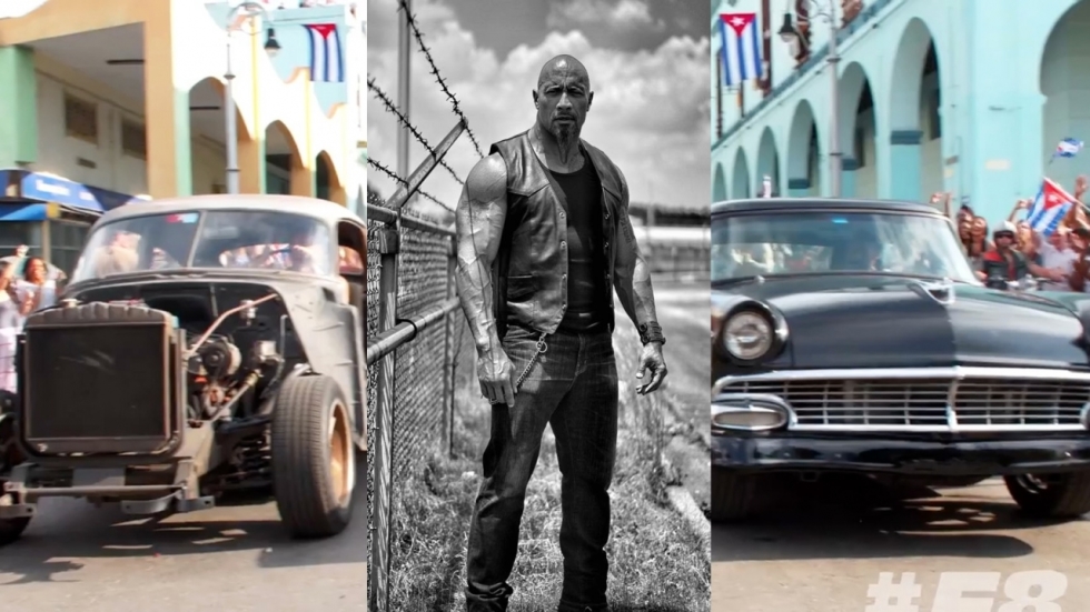Eerste blik op Dwayne Johnson in 'Fast & Furious 8'