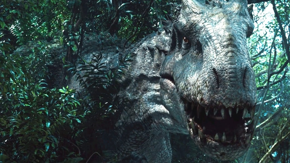 Concept art 'Jurassic Park 4' toont raptorman