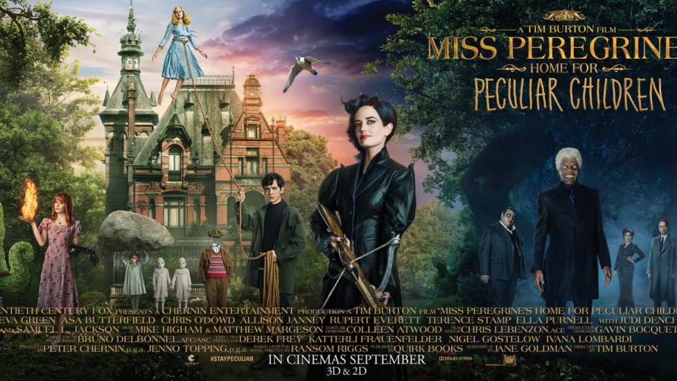 Flinke reeks posters 'Miss Peregrines Home for Peculiar Children'