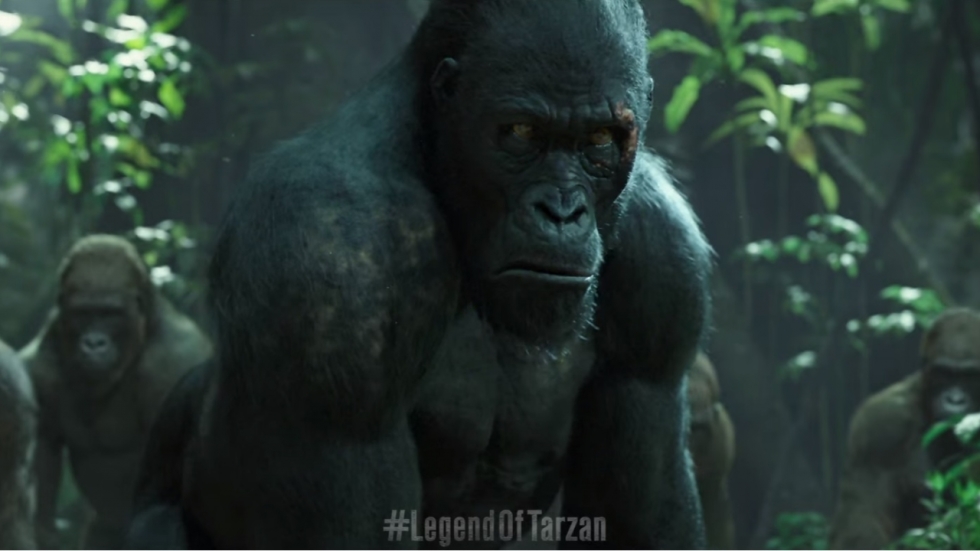 Tarzan gaat los in laatste trailer 'The Legend of Tarzan'