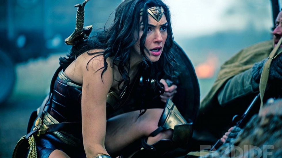 Diana is klaar voor de strijd op foto 'Wonder Woman'