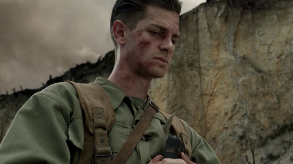 Andrew Garfield in indrukwekkende trailer Mel Gibsons 'Hacksaw Ridge'