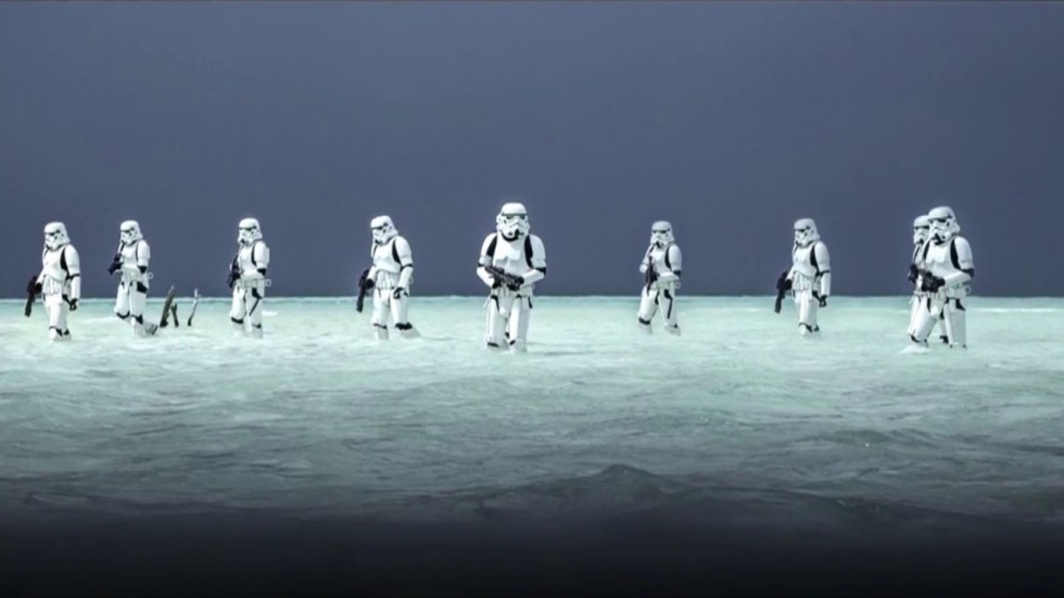 Prachtige en duistere poster 'Rogue One: A Star Wars Story'