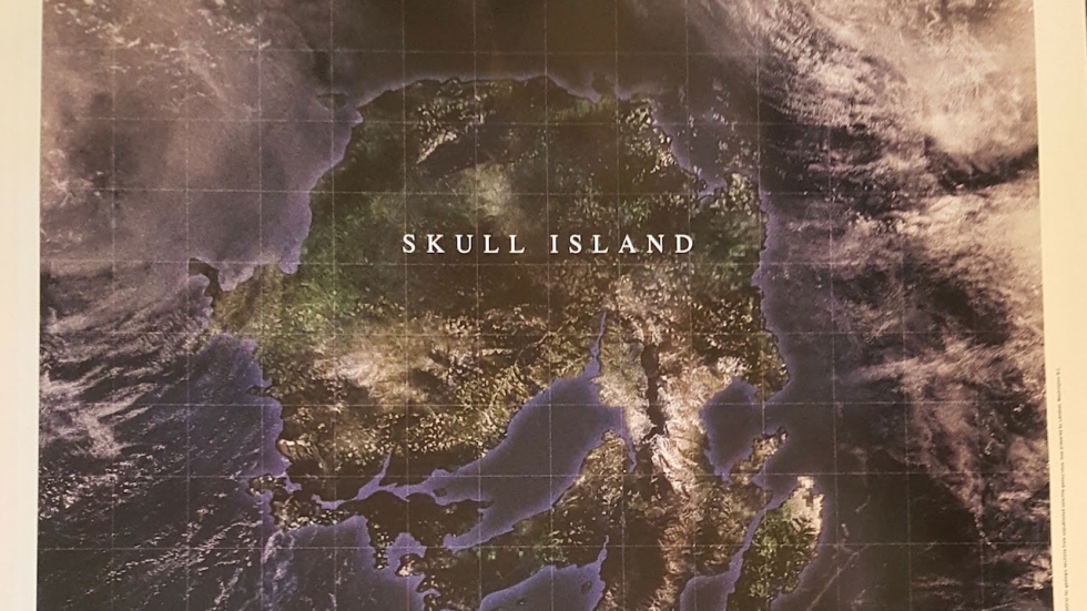 Veel geheimen op poster 'Kong: Skull Island'