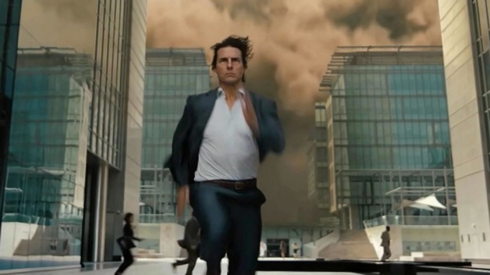 Geinige video laat Tom Cruise rennen