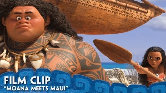 "Moana Meets Maui" Clip - Moana