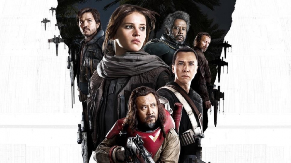 X-Wings en Death Star op IMAX-poster 'Rogue One: A Star Wars Story'