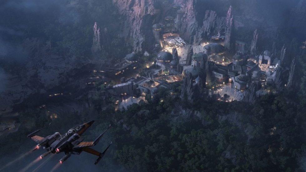 Nieuwe blik en details Walt Disney's 'Star Wars Land' en 'Pandora: The World of Avatar'