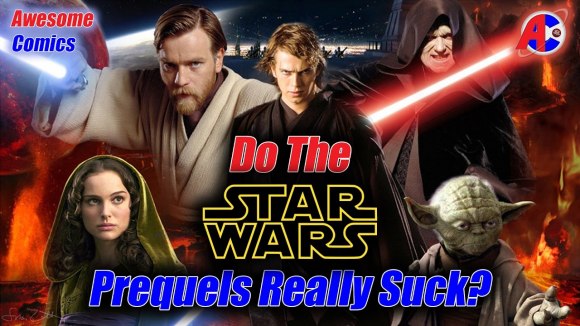 Channel Awesome - Do the star wars prequels really suck? - awesome comics