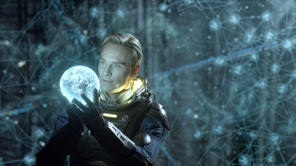 Michael Fassbender over dubbelrol in 'Alien: Covenant'