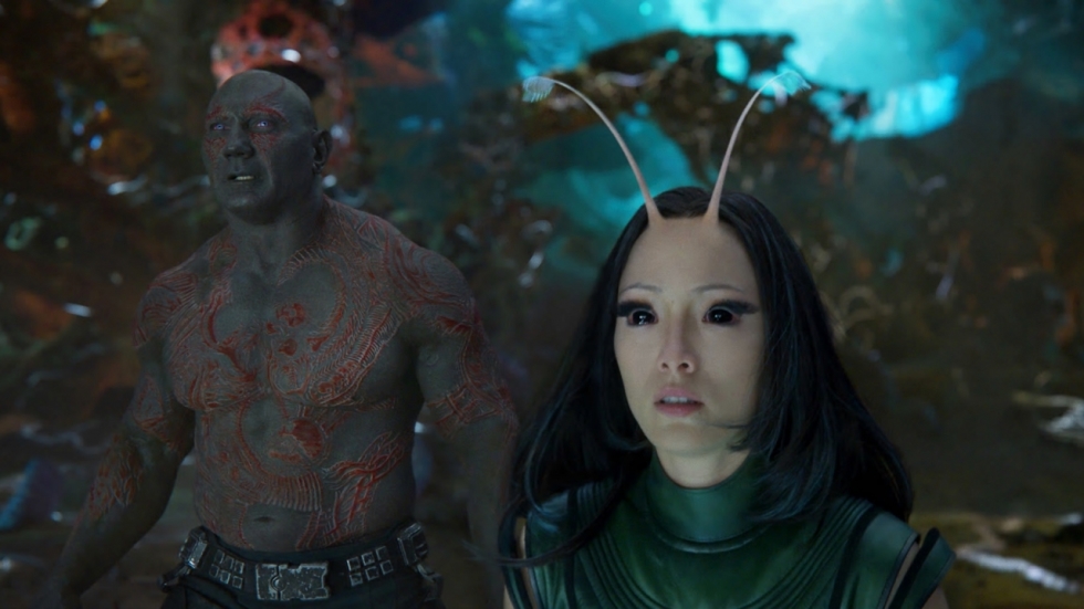 Nieuwe foto's van o.a. Baby Groot en Mantis in 'Guardians of the Galaxy Vol. 2'