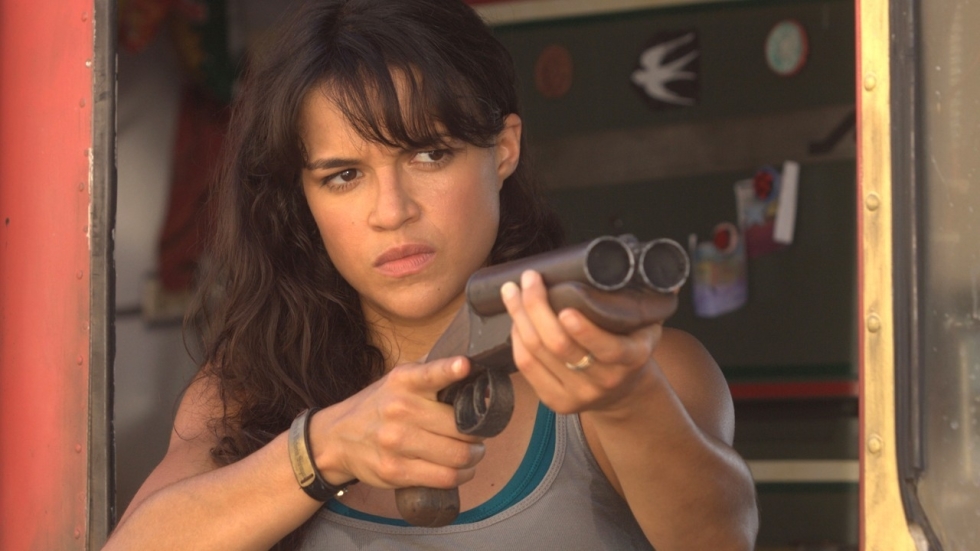 Michelle Rodriguez naast Viola Davis in Steve McQueens 'Widows'