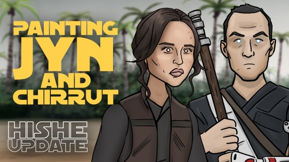 How It Should Have Ended - Painting jyn and chirrut (rogue one hishe)