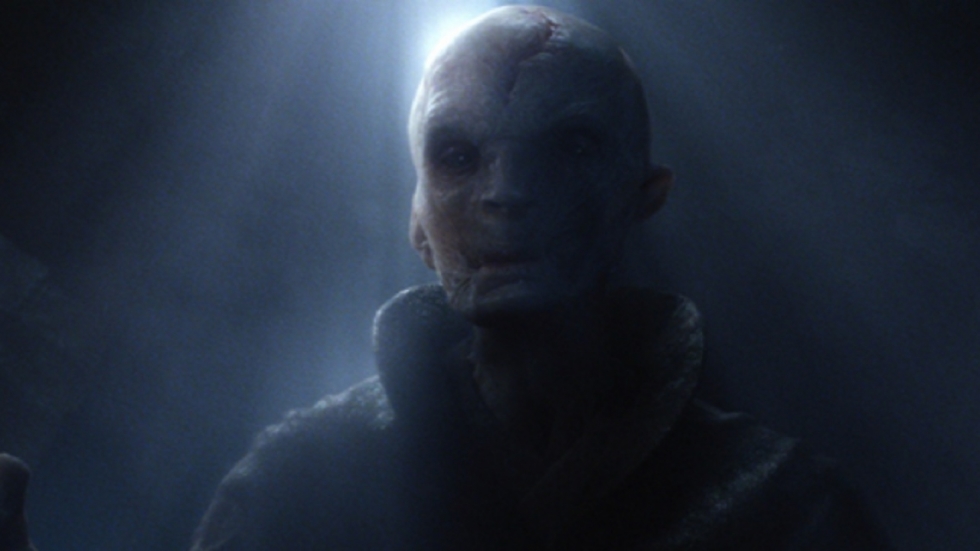 Opvallende details Snoke uit 'Star Wars: The Last Jedi' onthuld?