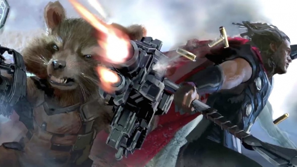 Ontmoeting Guardians en Avengers in de ruimte in 'Avengers: Infinity War'