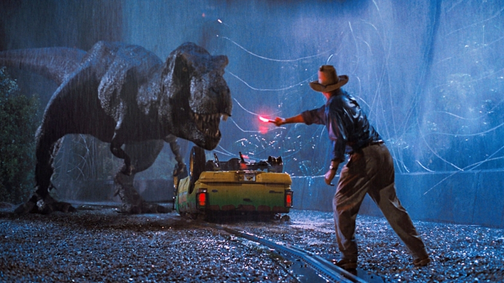 Setfoto 'Jurassic World' hint naar 'Jurassic Park'