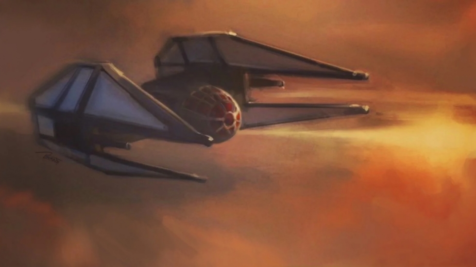 Supersonische TIE-fighter Kylo Ren onthuld voor 'Star Wars: The Last Jedi'