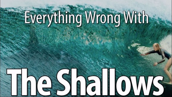 CinemaSins - Everything wrong with the shallows in 12 minutes or less