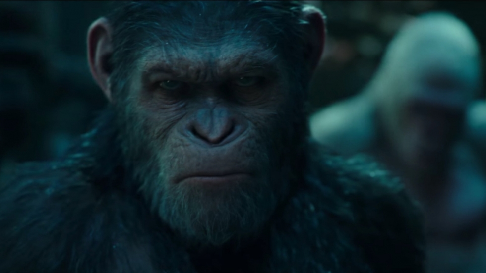 Intense confrontatie Caesar en Colonel in clip 'War for the Planet of the Apes'
