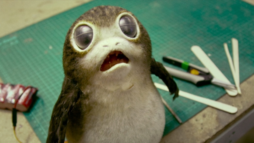 Details over vreemde 'Star Wars'-monstertjes Porgs