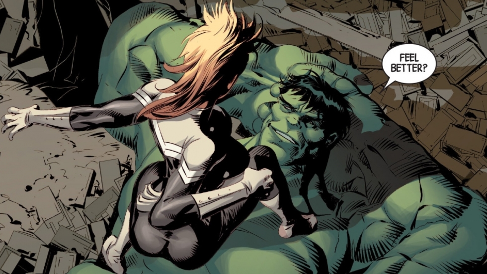 Krijgen we straks 'Captain Marvel' vs. Hulk?