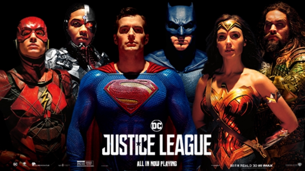 Superman eindelijk op poster en banner 'Justice League'