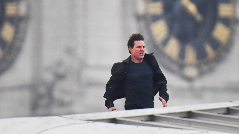 Stuntende Tom Cruise in actie voor 'Mission: Impossible 6'