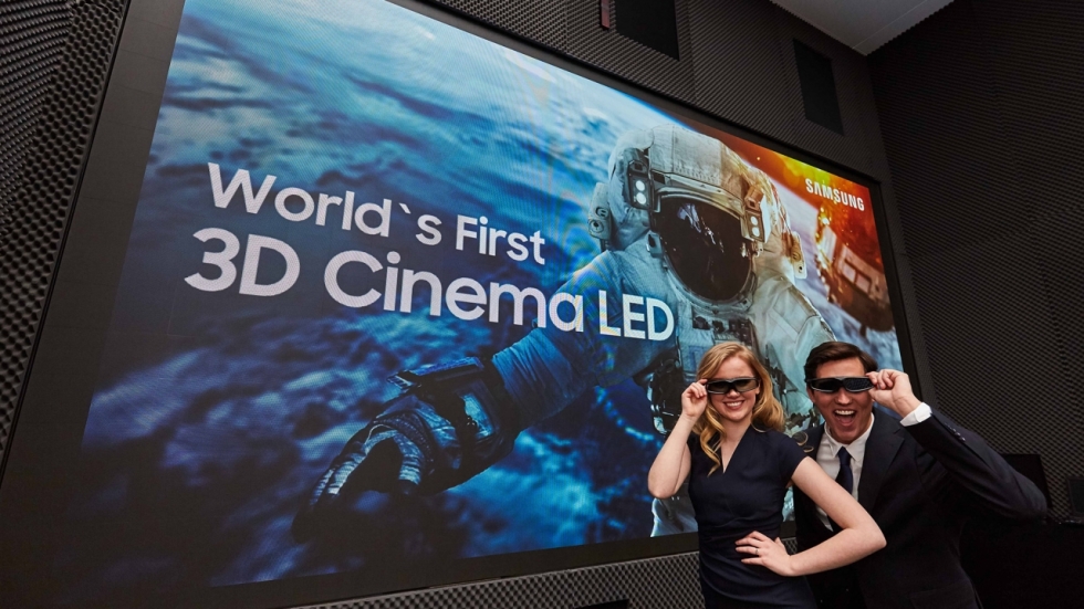 Samsung komt met minder donker 3D-bioscoopscherm