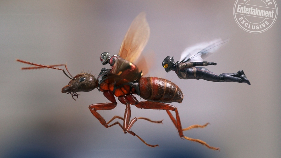 Nieuwe beelden en onthulling plot 'Ant-Man and the Wasp'