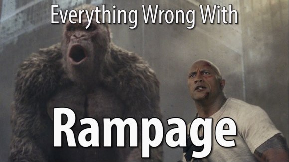 CinemaSins - Everything wrong with rampage in 16 minutes or less