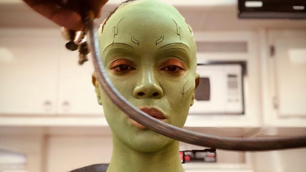 Zoe Saldana hint naar terugkeer Gamora in 'Avengers 4'
