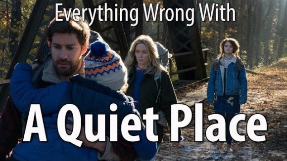 CinemaSins - Everything wrong with a quiet place in 13 minutes or less