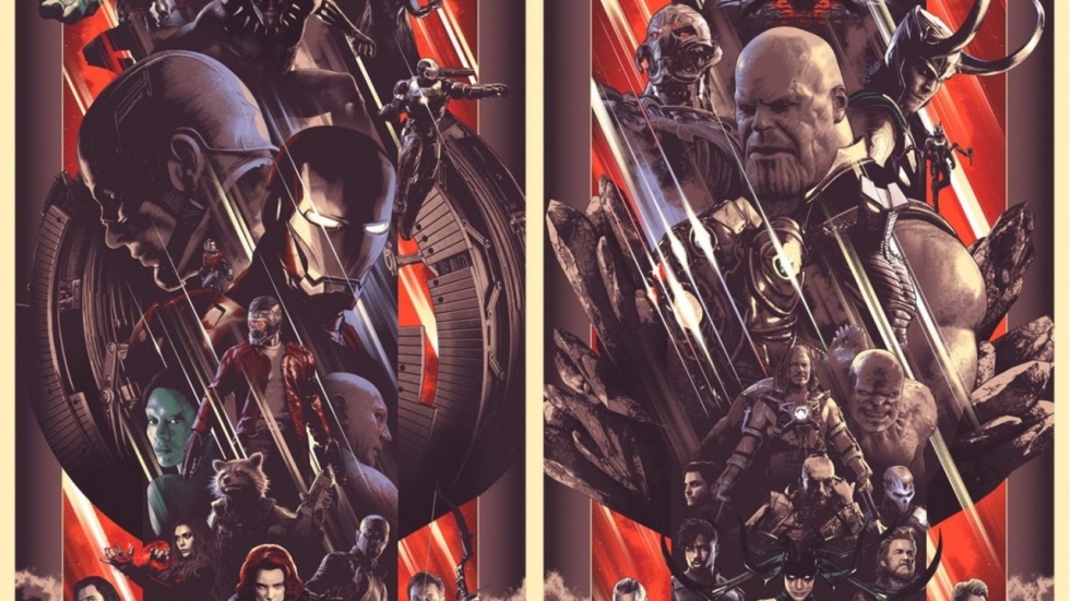 Alle helden en slechteriken op 'Marvel Stud10s'-posters