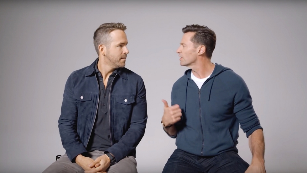 'Ruzie Ryan Reynolds en Hugh Jackman bereikt hoogtepunt'