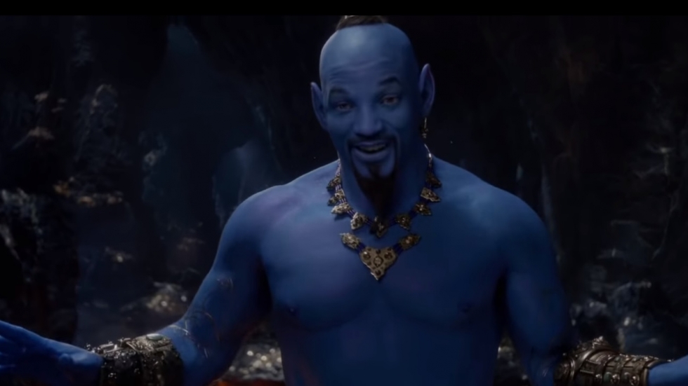 Blauwe Genie van Will Smith in 'Aladdin' onthuld!