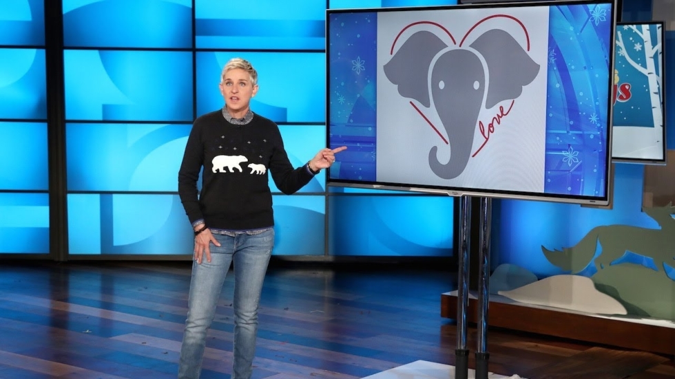 'Ellen DeGeneres geeft 1 miljoen dollar weg'