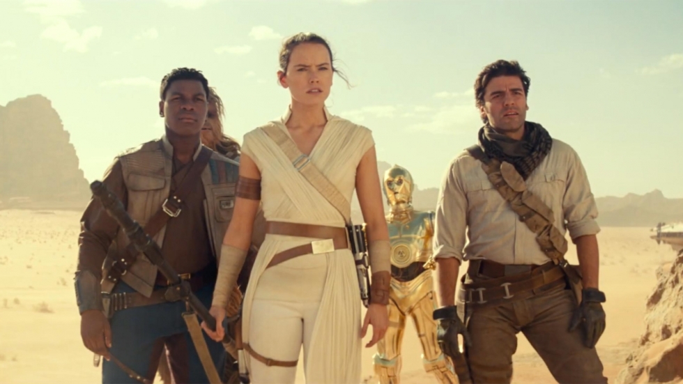 Vijf helden en Millennium Falcon in teaser 'Star Wars: The Rise of Skywalker'!