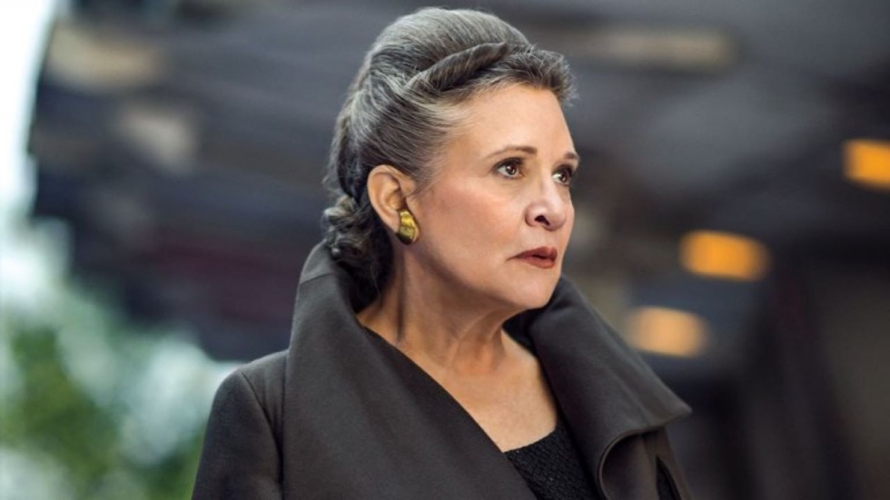 Dochter Carrie Fisher (Princess Leia) was stand-in voor haar moeder in 'The Rise Of Skywalker'