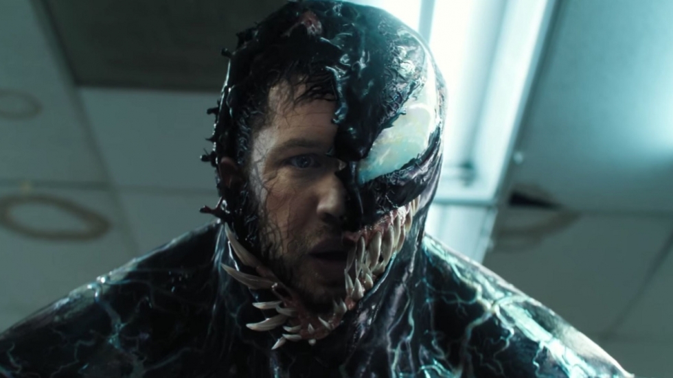 Nieuwe foto van Tom Hardy als kletsnatte Eddie Brock in 'Venom 2'