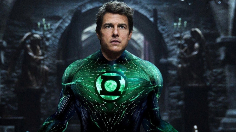 Tom Cruise in (Ryan) Reynolds-Cut van 'Green Lantern'