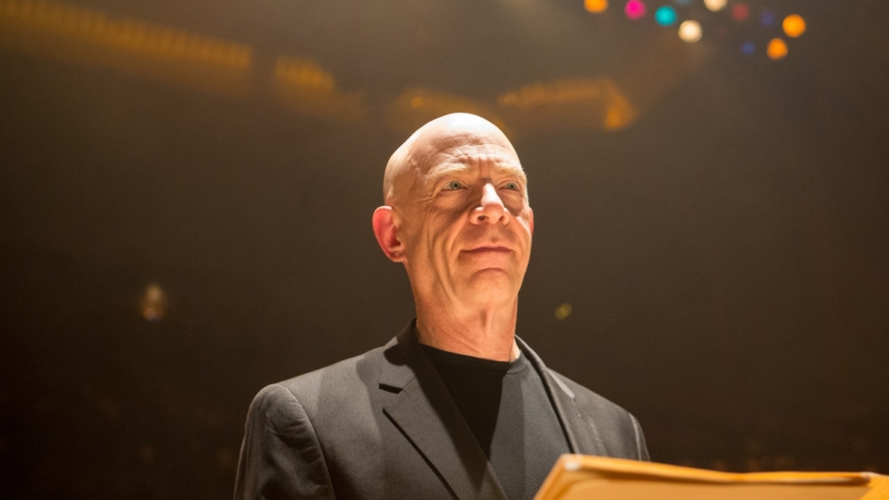 Hoe J.K. Simmons en Lupita Nyong'o hun hoofd stootten tijdens de Oscars