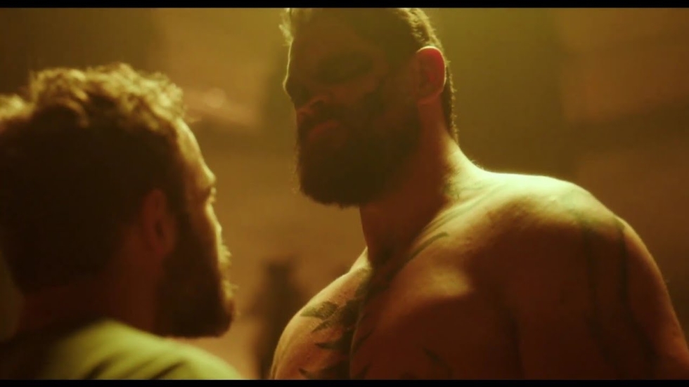 Dutch Giant Olivier Richters in brute trailer 'Knuckledust'