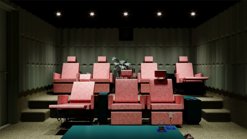 Een nieuwe mini-bioscoop die 'on demand' te boeken is