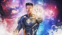 Poster 'Eternals' met de tien 7.000 jaar oude Marvel-helden