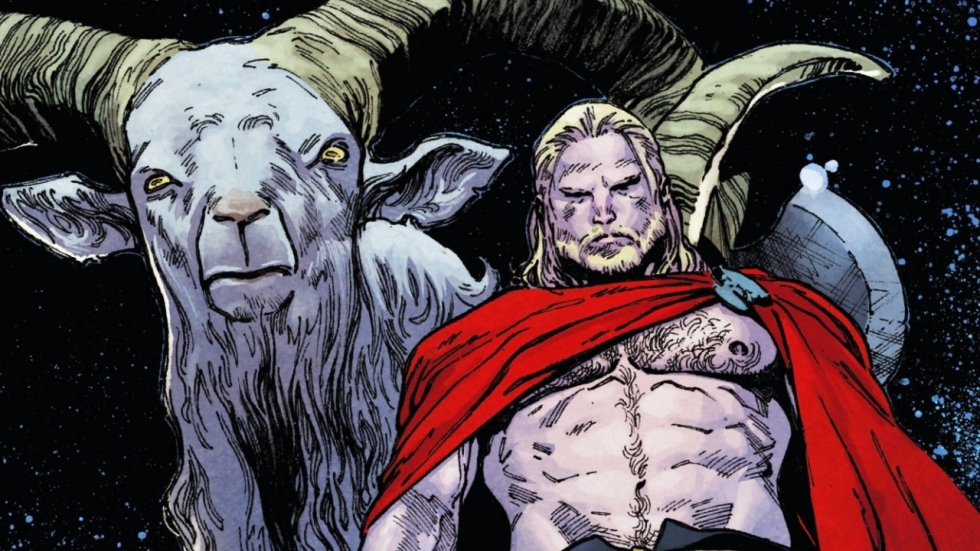 Ehm... mythische geiten in Marvel-film 'Thor: Love and Thunder'?