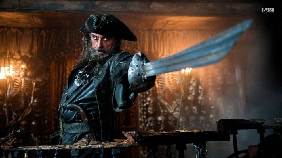 'Pirates of the Caribbean' introduceerde in het geheim Blackbeard al in zijn eerste film